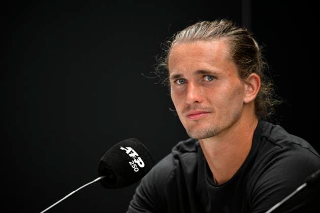PK Pressekonferenz Alexander Zverev (GER) Portrait Tennis Herren BOSS Open ATP, Tennis Herren 250 Stuttgart 2025 Weissenhof BOSS Open ATP 250 Stuttgart 2025