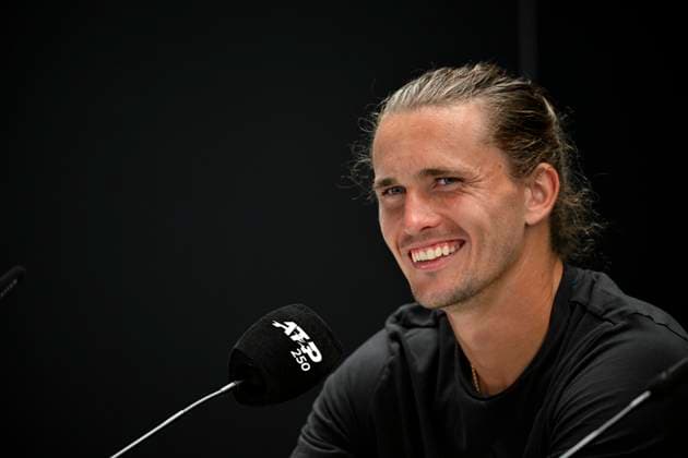 PK Pressekonferenz Alexander Zverev (GER) Portrait Tennis Herren BOSS Open ATP, Tennis Herren 250 Stuttgart 2025 Weissenhof BOSS Open ATP 250 Stuttgart 2025