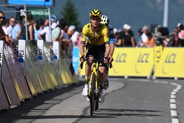13-06-2025 Criterium Du Dauphine Libere; Tappa 06 Valserhone - Combloux; 2025, Visma - Lease A Bike; Kuss, Sepp; Combloux; 