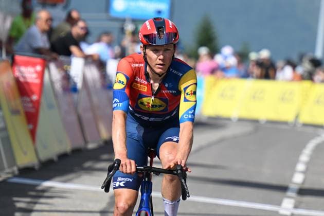 13-06-2025 Criterium Du Dauphine Libere; Tappa 06 Valserhone - Combloux; 2025, Lidl - Trek; Skujins, Toms; Combloux; 