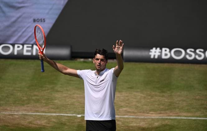 Tennis, ATP-Turnier in Stuttgart 2025 BOSS OPEN Taylor Fritz (USA)