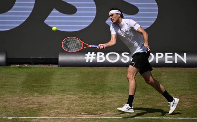 Tennis, ATP-Turnier in Stuttgart 2025 BOSS OPEN Taylor Fritz (USA)
