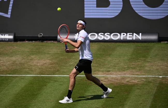 Tennis, ATP-Turnier in Stuttgart 2025 BOSS OPEN Taylor Fritz (USA)