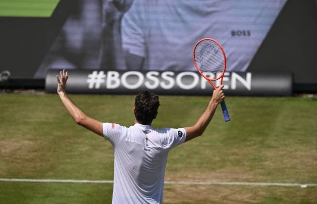 Tennis, ATP-Turnier in Stuttgart 2025 BOSS OPEN Taylor Fritz (USA)