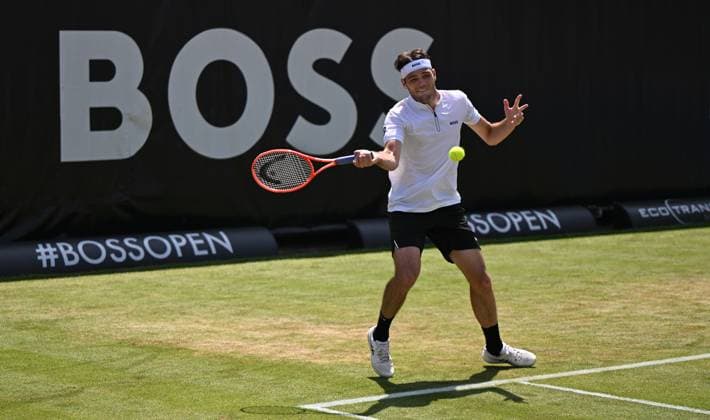 Tennis, ATP-Turnier in Stuttgart 2025 BOSS OPEN Taylor Fritz (USA)