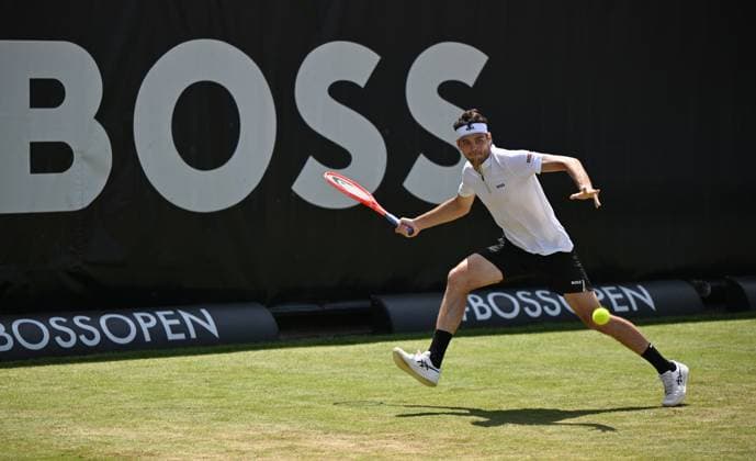 Tennis, ATP-Turnier in Stuttgart 2025 BOSS OPEN Taylor Fritz (USA)
