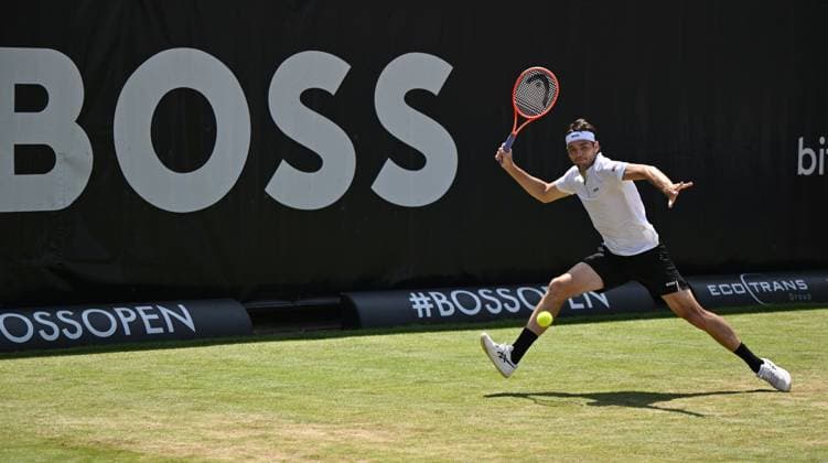 Tennis, ATP-Turnier in Stuttgart 2025 BOSS OPEN Taylor Fritz (USA)