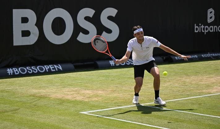 Tennis, ATP-Turnier in Stuttgart 2025 BOSS OPEN Taylor Fritz (USA)