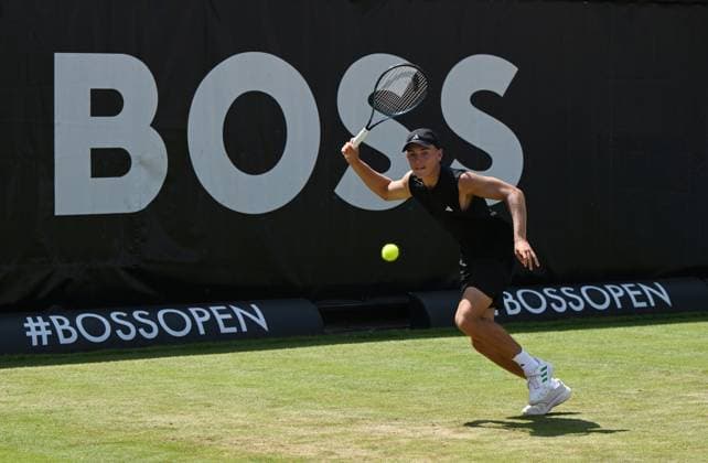 Tennis, ATP-Turnier in Stuttgart 2025 BOSS OPEN Justin Engel (GER)