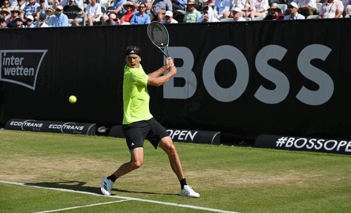 Tennis, ATP-Turnier in Stuttgart 2025 BOSS OPEN Alexander Zverev (GER)