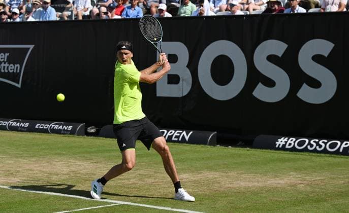 Tennis, ATP-Turnier in Stuttgart 2025 BOSS OPEN Alexander Zverev (GER)