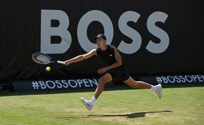 Tennis, ATP-Turnier in Stuttgart 2025 BOSS OPEN Justin Engel (GER)