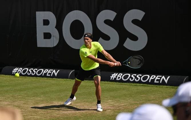 Tennis, ATP-Turnier in Stuttgart 2025 BOSS OPEN Alexander Zverev (GER)