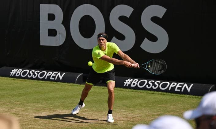 Tennis, ATP-Turnier in Stuttgart 2025 BOSS OPEN Alexander Zverev (GER)