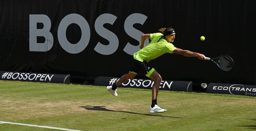 Tennis, ATP-Turnier in Stuttgart 2025 BOSS OPEN Alexander Zverev (GER)