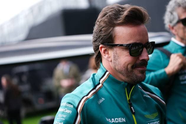 Formel 1, GP Kanada in Montreal Ahead of F1 Grand Prix of Canada - Practice Session MONTREAL, QUEBEC - JUNE 13 : Fernando Alonso of Spain and Aston Martin F1 team arrives in the paddock for the first practice session ahead of F1 Grand Prix of Canada at Circuit Gilles Villeneuve in Montreal, Quebec, Canada on June 13, 2025. Mert Alper Dervis Anadolu Ankara Turkey. Editorial use only. Please get in touch for any other usage.  Copyright: x2025xAnadoluxMertxAlperxDervisx