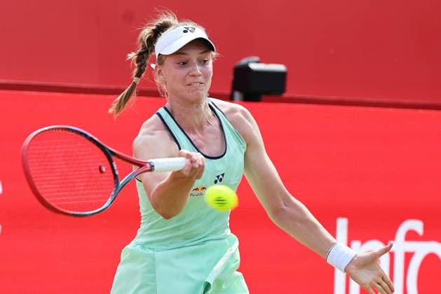 Tennis, WTA-Turnier in London, Queens Club TENNIS - WTA, Tennis Damen Queen s Club LONDON,ENGLAND,13.JUN.25 - TENNIS - WTA Tour, HSBC Championships. Image shows Jelena Rybakina (KAZ).  GEPAxpictures xAlanxGrieves