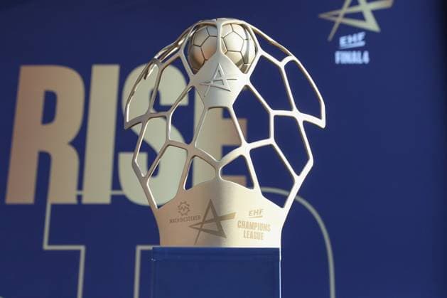 13.06.2025, xgox, Handball, EHF Champions League, Opening Party emspor, v.l. symbolfoto, Symbolbild, Throphäe, Pokal Koeln