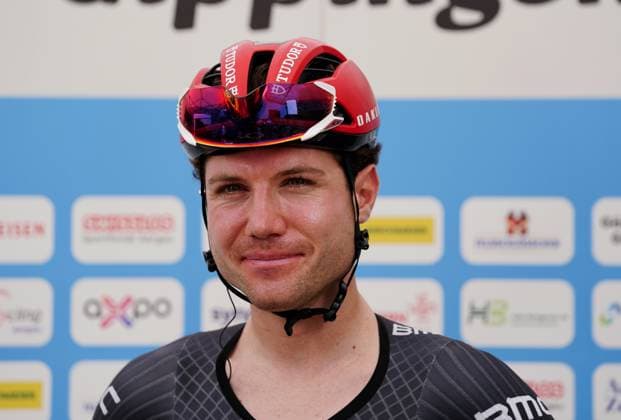 13.06.2025 Gippingen Schweiz. Radsport GP Gippingen. Grosser Preis des Kantons Aargau. Bild : Marc Hirschi (SUI) Team Tudor Einzelbild Portraet