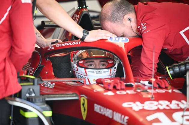 F1 Grand Prix Of Canada - First Practice Session MONTREAL, CANADA JUNE 13: Charles Leclerc of Monaco and Scuderia Ferrari HP prepares for the first practice session for the Formula 1 Canadian Grand Prix at Circuit Gilles-Villeneuve in Montreal, Quebec, Canada, on June 13, 2025. Montreal Canada  Copyright: xArturxWidakx originalFilename:widak-f1grandp250613_npRQm.jpg