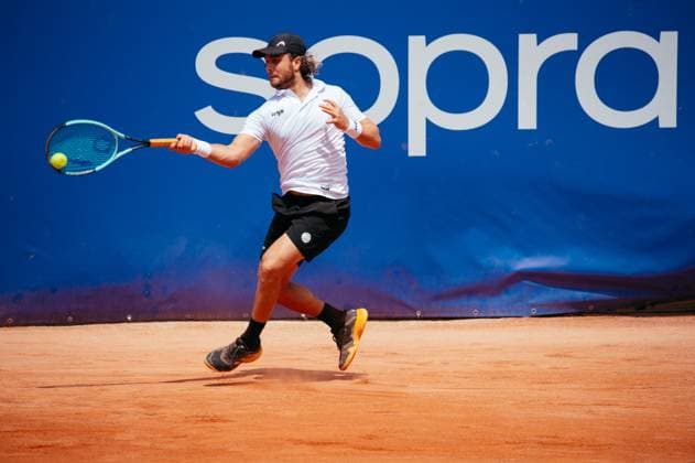 Open Sopra Steria de Lyon 2025 cyril lestage MAXPPP - 13 06 2025 Marco Trungelliti (ARG) during the Open Sopra Steria de Lyon 2025, ATP, Tennis Herren Challenger Tour 100 tennis event on 13 June 2025 at Tennis Club de Lyon in Villeurbanne, France - Photo Cyril Lestage  Copyright: xMAXPPPxcyrilxlestagex CAL202506138640 CAL202506138640
