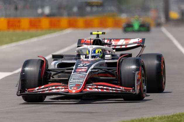 Oliver Bearman (MoneyGram Haas F1 Team, Großbritannien 87) im VF-25, CAN, Formel 1 Weltmeisterschaft, Grand Prix von Kanada, Circuit Gilles Villeneuve, Freies Training 1, Saison 2025, 13.06.2025 CAN, Formel 1 Weltmeisterschaft, Grand Prix von Kanada, Circuit Gilles Villeneuve, Freies Training 1, Saison 2025, 13.06.2025 Montreal Copyright: xEibner-Pressefoto MarcelxFischerx EP_MFI