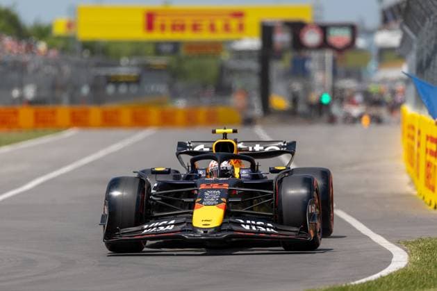 Yuki Tsunoda (Oracle Red Bull Racing, Japan, 22) im RB21, CAN, Formel 1 Weltmeisterschaft, Grand Prix von Kanada, Circuit Gilles Villeneuve, Freies Training 1, Saison 2025, 13.06.2025 CAN, Formel 1 Weltmeisterschaft, Grand Prix von Kanada, Circuit Gilles Villeneuve, Freies Training 1, Saison 2025, 13.06.2025 Montreal Copyright: xEibner-Pressefoto MarcelxFischerx EP_MFI