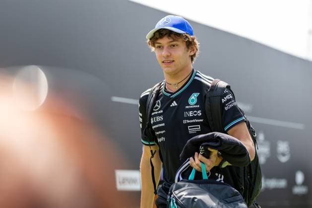 Kimi Antonelli (Mercedes-AMG Petronas F1 Team, Italien, 12), CAN, Formel 1 Weltmeisterschaft, Grand Prix von Kanada, Circuit Gilles Villeneuve, Freies Training 1, Saison 2025, 13.06.2025 CAN, Formel 1 Weltmeisterschaft, Grand Prix von Kanada, Circuit Gilles Villeneuve, Freies Training 1, Saison 2025, 13.06.2025 Montreal Copyright: xEibner-Pressefoto MarcelxFischerx EP_MFI