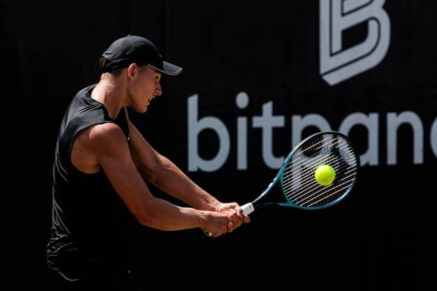BOSS OPEN ATP250; 13.06.2025 Justin Engel (GER) im Match gegen Felix Auger-Aliassime (CAN) BOSS OPEN ATP250; Stuttgart, Tennisclub Weissenhof am 13.06.2025 Copyright: xBEAUTIFULxSPORTS Wunderlx