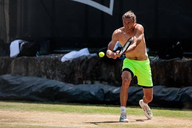 BOSS OPEN ATP250; 13.06.2025 Alexander Zverev (GER) beim Training, trainieren BOSS OPEN ATP250; Stuttgart, Tennisclub Weissenhof am 13.06.2025 Copyright: xBEAUTIFULxSPORTS Wunderlx