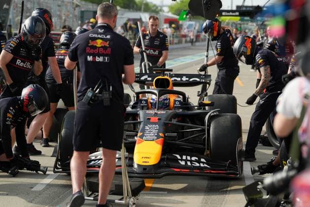 Max Verstappen (NED), Oracle Red Bull Racing, 1, Practice 2 during Pirelli Grand Prix du Canada 2025 - Practice & press conference, PK, Pressekonferenz Formula 1 Championship in Montreal, Canada, June 13 2025  Copyright: xScottxColeman IPAxSportx xipa-agency.netx xx IPA_59019492 IPA_Agency_IPA59019492