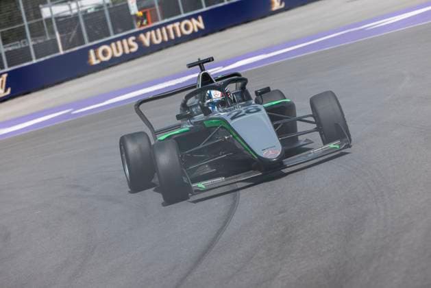 AUTO - F1 ACADEMY 2025 - MONTREAL 28 PIN Doriane (fra), Prema Racing, Supporter by Mercedes, Tatuus F4-T421, action during the 4th round of the 2025 F1 Academy Championship from June 14 to 16, 2025 on the Circuit Gilles Villeneuve, in MontrÃ al, Canada - MontrÃ alCanada  Copyright: xAlexisxPerrinx