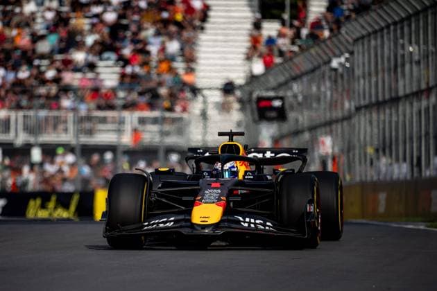 F1 - CANADIAN GRAND PRIX 2025 01 VERSTAPPEN Max (nld), Red Bull Racing RB21, action during the Formula 1 Pirelli Grand Prix du Canada 2025, 10th round of the 2025 FIA Formula One World Championship, WM, Weltmeisterschaft from June 14 to 16, 2025 on the Circuit Gilles Villeneuve, in MontrÃ al, Canada - MontrÃ alCanada  Copyright: xALBERTOxVIMERCATIx