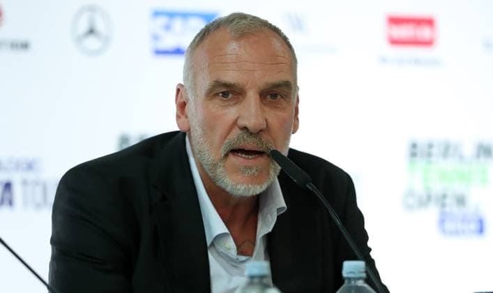 Turnierdirektor Markus Zoecke HYLO Berlin Tennis Open Damen Auftakt Pressekonferenz PK 14.06.2025