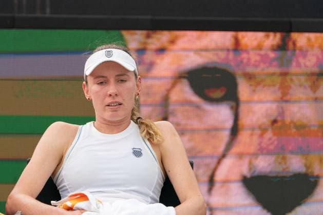 2025-06-14 2025 Libema Open Grass Court Championships Autotron ROSMALEN, NETHERLANDS - JUNE 14: Ekaterina Alexandrova of Russia during the 2025 Libema Open Grass Court Championships at Autotron on June 14, 2025 in Rosmalen, Netherlands. Rosmalen Autotron Netherlands Content not available for redistribution in The Netherlands directly or indirectly through any third parties. Copyright: xMarleenxFouchierx