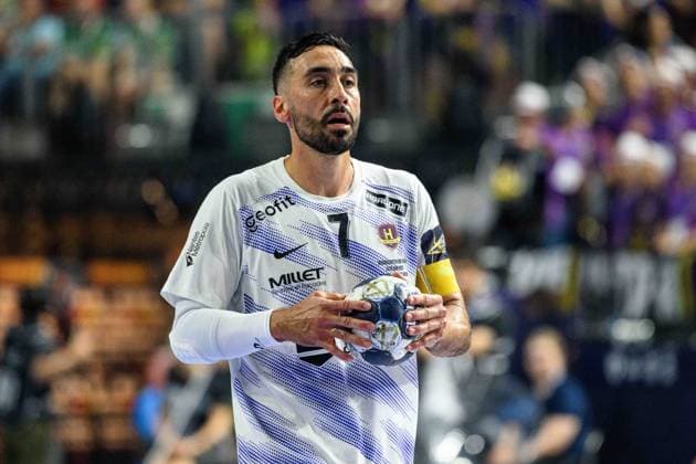 COLOGNE, GERMANY - 14 JUNE, 2025: Valero Rivera Folch - The match of TruckScout24 EHF FINAL4 Fuchse Berlin vs HBC Nantes at Lanxess Arena.  Copyright: xVITALIIxKLIUIEVx