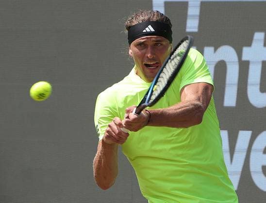 14.06.2025,Boss Open 2025, TC Weissenhof Stuttgart, ATP, Tennis Herren Tour 250 Tennis, im Bild: Alexander Zverev (GER)