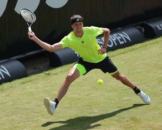 14.06.2025,Boss Open 2025, TC Weissenhof Stuttgart, ATP, Tennis Herren Tour 250 Tennis, im Bild: Alexander Zverev (GER)