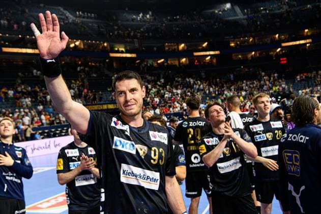 COLOGNE, GERMANY - 14 JUNE, 2025: Mijajlo Marsenic - The match of TruckScout24 EHF FINAL4 Fuchse Berlin vs HBC Nantes at Lanxess Arena.  Copyright: xVITALIIxKLIUIEVx