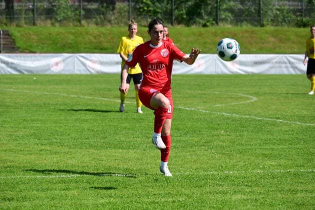 14.06.2025 xkhx Bad Hersfeld Finale des Hessenpokals der Frauen SF BG MArburg - Kickers Offenbach NataÅ¡a Petrov (10, OFC Frauen)