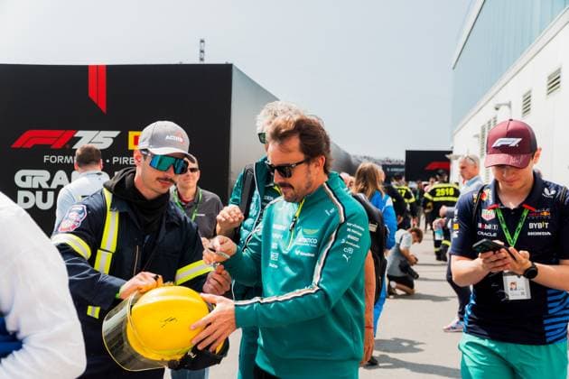 Formula 1 Pirelli Grand Prix du Canada 2025 Gabriela Testa OVERTAKE MAXPPP - Montréal 14 06 2025 14 ALONSO Fernando (esp), Aston Martin Aramco Cognizant, portrait during the Formula 1 Pirelli Grand Prix du Canada 2025, the 10th round of the 2025 FIA Formula 1 World Championship, WM, Weltmeisterschaft at the Circuit Gilles Villeneuve in Montréal, Quebec, Canada, from June 12 to 15, 2025 Montréal Canada  Copyright: xOVERTAKE MAXPPPxGabrielaxTestax OVT202506140615 OVT202506140615