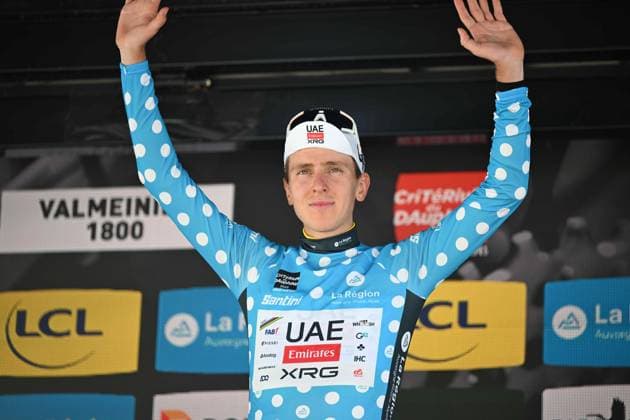 14-06-2025 Criterium Du Dauphine Libere; Tappa 07 Grand Algueblanche - Valmeinier 1800; 2025, Uae Team Emirates - Xrg; Pogacar, Tadej; Valmeinier 1800; 