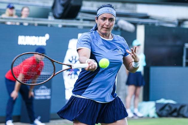 Ons Jabeur TUN, Berlin Tennis Open by HYLO 2025, Berlin, LTTC Rot-Weiß , 14.06.2025, Copyright: xClaudioxGärtnerx