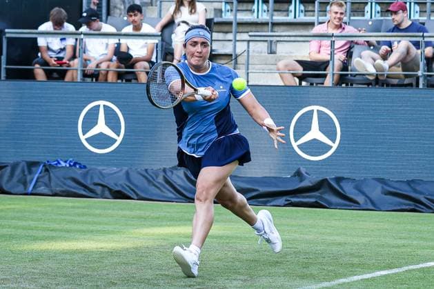 Ons Jabeur TUN, Berlin Tennis Open by HYLO 2025, Berlin, LTTC Rot-Weiß , 14.06.2025, Copyright: xClaudioxGärtnerx