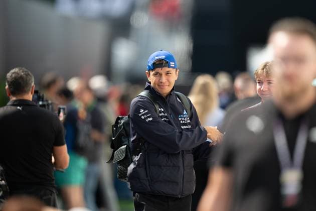 14.06.2025, xrarjax, Motorsport FIA Formel 1, Großer Preis von Kanada v.l. Alexander Albon (Williams Racing) Startnummer 23 (FIA REGULATIONS PROHIBIT ANY USE OF PHOTOGRAPHS as IMAGE SEQUENCES and or QUASI-VIDEO) Montreal