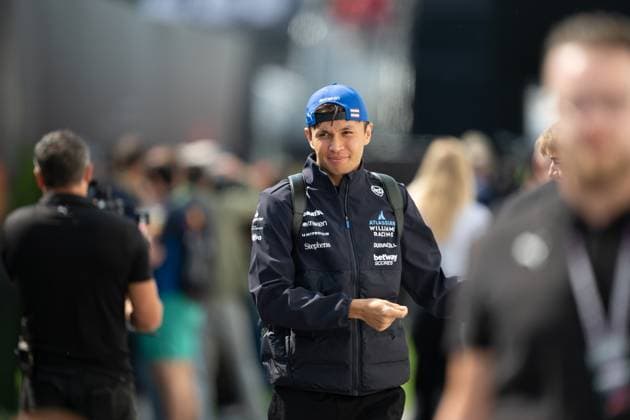14.06.2025, xrarjax, Motorsport FIA Formel 1, Großer Preis von Kanada v.l. Alexander Albon (Williams Racing) Startnummer 23 (FIA REGULATIONS PROHIBIT ANY USE OF PHOTOGRAPHS as IMAGE SEQUENCES and or QUASI-VIDEO) Montreal