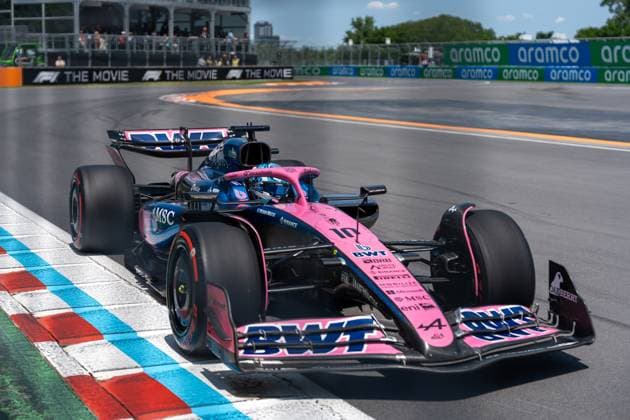 Pierre Gasly (BWT Alpine Formula One Team, Frankreich, 10) im A525, CAN, Formel 1 Weltmeisterschaft, Grand Prix von Kanada, Circuit Gilles Villeneuve, Freies Training 3, Saison 2025, 14.06.2025 CAN, Formel 1 Weltmeisterschaft, Grand Prix von Kanada, Circuit Gilles Villeneuve, Freies Training 3, Saison 2025, 14.06.2025 Montreal Copyright: xEibner-Pressefoto MarcelxFischerx EP_MFI