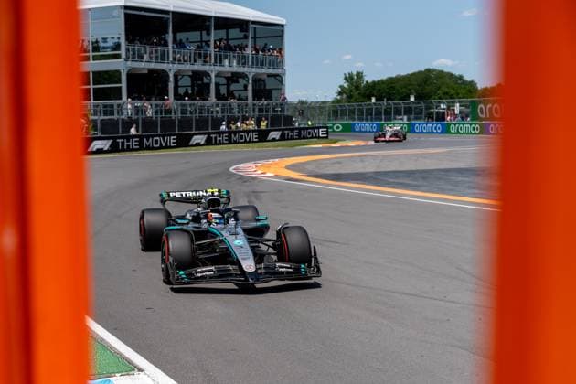 Kimi Antonelli (Mercedes-AMG Petronas F1 Team, Italien, 12) im W16, CAN, Formel 1 Weltmeisterschaft, Grand Prix von Kanada, Circuit Gilles Villeneuve, Freies Training 3, Saison 2025, 14.06.2025 CAN, Formel 1 Weltmeisterschaft, Grand Prix von Kanada, Circuit Gilles Villeneuve, Freies Training 3, Saison 2025, 14.06.2025 Montreal Copyright: xEibner-Pressefoto MarcelxFischerx EP_MFI
