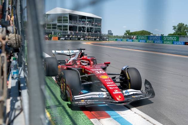 Charles Leclerc (Scuderia Ferrari HP F1 Team, Monaco. 16) im SF-25, CAN, Formel 1 Weltmeisterschaft, Grand Prix von Kanada, Circuit Gilles Villeneuve, Freies Training 3, Saison 2025, 14.06.2025 CAN, Formel 1 Weltmeisterschaft, Grand Prix von Kanada, Circuit Gilles Villeneuve, Freies Training 3, Saison 2025, 14.06.2025 Montreal Copyright: xEibner-Pressefoto MarcelxFischerx EP_MFI