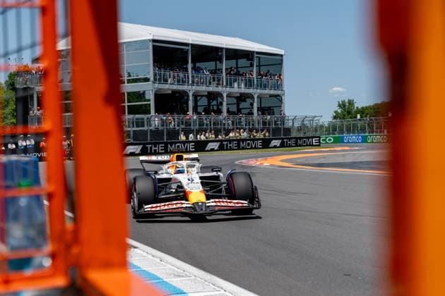 Isack Hadjar (Visa Cash App Racing Bulls F1 Team, Frankreich, 06) im VCARB 02, CAN, Formel 1 Weltmeisterschaft, Grand Prix von Kanada, Circuit Gilles Villeneuve, Freies Training 3, Saison 2025, 14.06.2025 CAN, Formel 1 Weltmeisterschaft, Grand Prix von Kanada, Circuit Gilles Villeneuve, Freies Training 3, Saison 2025, 14.06.2025 Montreal Copyright: xEibner-Pressefoto MarcelxFischerx EP_MFI